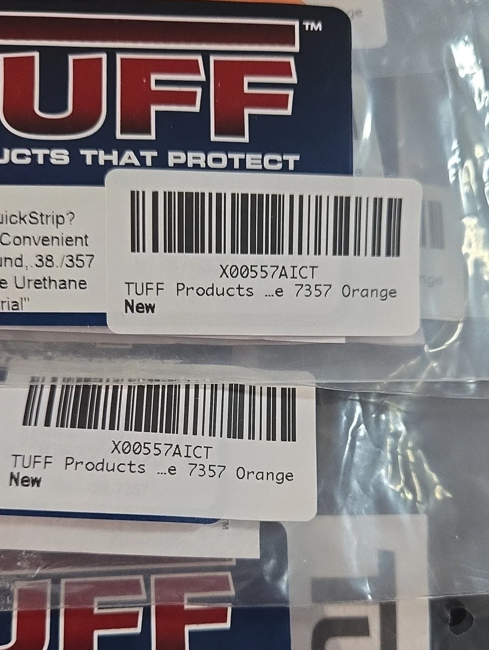 Tuff Products/ QuickStrip,7-Round, .38/.357, 2-pack,orange🔍QuickStrip 7-shot .3